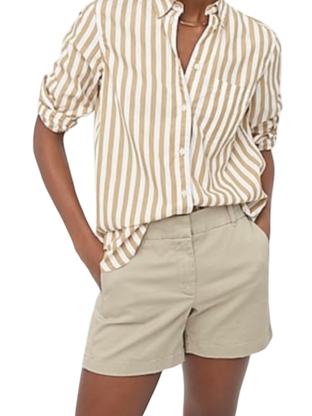 J. Crew Tan Chino Shorts